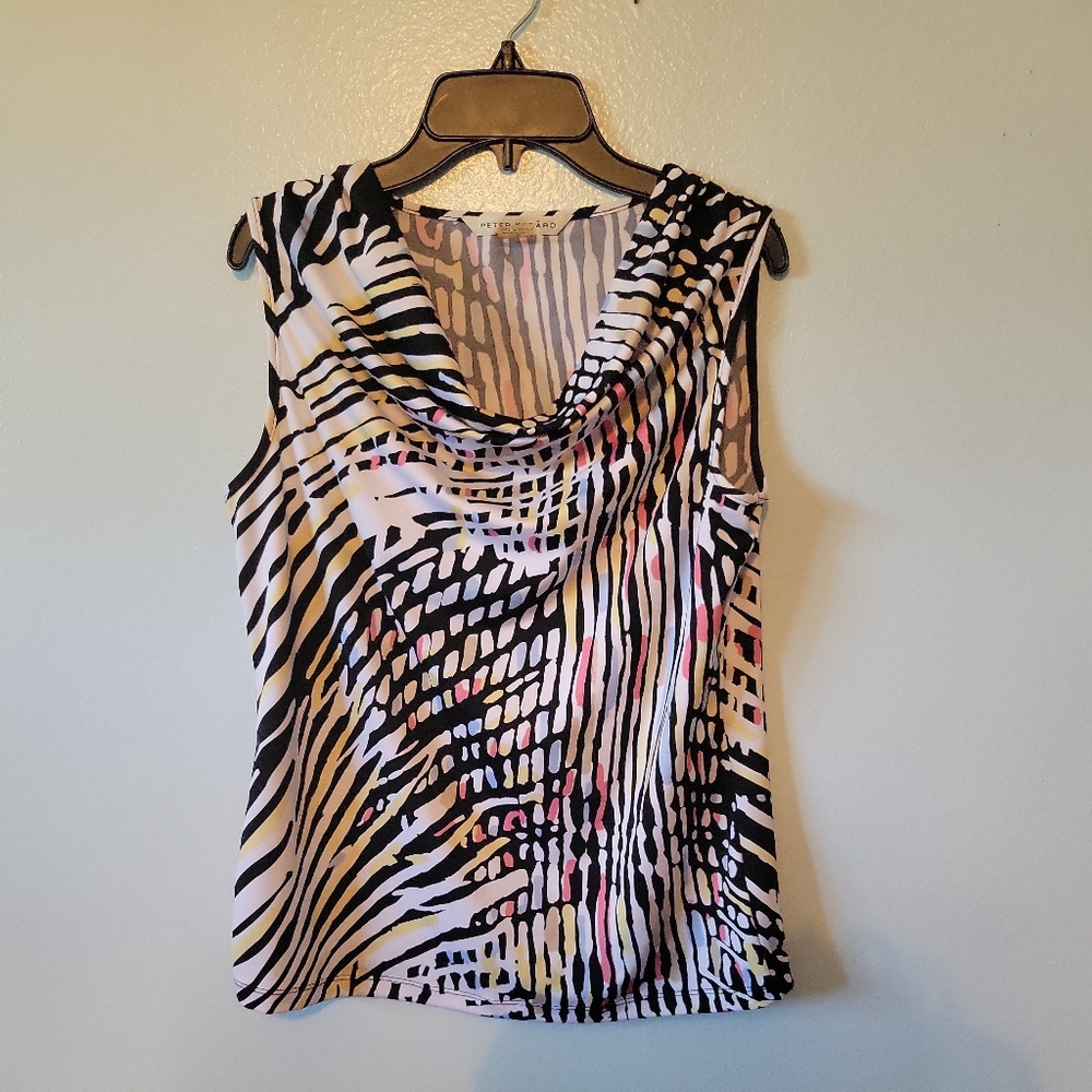 Peter Nygard Slouch Top Small petite blouse.